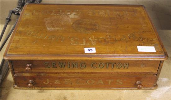 Coates sewing box